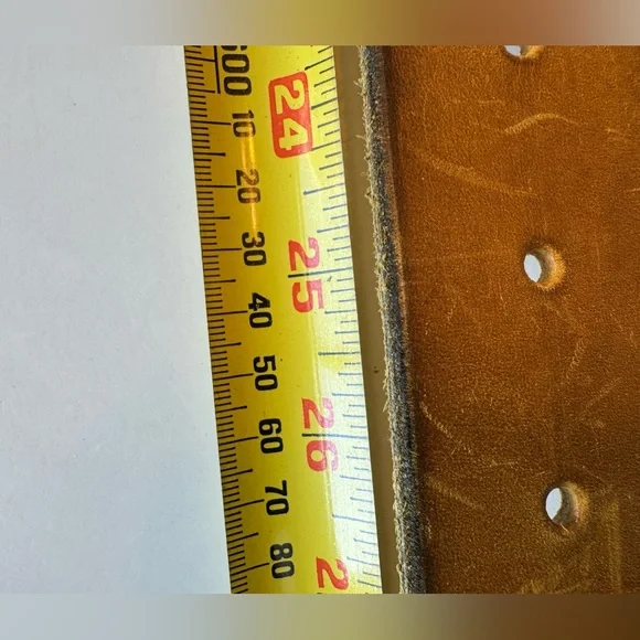 Vintage Mickey Mouse Disneyland Brass Tone Belt Buckle & Belt RARE - Picture 7 of 12